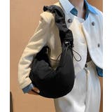 ギャザーナイロンバッグ PUレザートート | Miniministore | 詳細画像3 