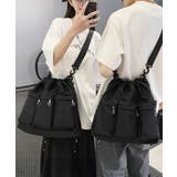 ドローストリングショルダーバッグ 大容量 | Miniministore | 詳細画像15