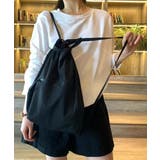 リュックサック ドローストリングリュック | Miniministore | 詳細画像4 