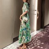 花柄 ティアードワンピース春夏 Vネック | Miniministore | 詳細画像11