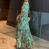 花柄 ティアードワンピース春夏 Vネック | Miniministore | 詳細画像8