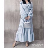 ティアードワンピースVネックロングワンピ | Miniministore | 詳細画像19