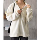 ハーフジップフリーストップスモックネック | Miniministore | 詳細画像16 