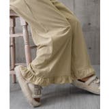 フリル裾ワイドパンツ コーデュロイパンツ | Miniministore | 詳細画像32 