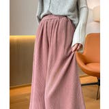 フリル裾ワイドパンツ コーデュロイパンツ | Miniministore | 詳細画像4 