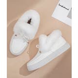 ふわふわファー厚底リボンモカシンシューズ | Miniministore | 詳細画像12