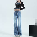 ウォッシュドデニムパンツ レディース韓国 | Miniministore | 詳細画像12 