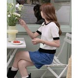 透かし編み 半袖サマーニット レディース | Miniministore | 詳細画像9