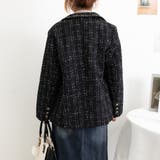 ツイード風ジャケット レディース 秋冬 | Miniministore | 詳細画像10 
