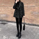 ツイード風ジャケット レディース 秋冬 | Miniministore | 詳細画像3 