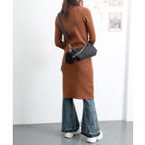 リブニット ワンピース ハイネック 無地 | Miniministore | 詳細画像21 