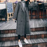 チェスターコート グレンチェック 韓国 | Miniministore | 詳細画像2