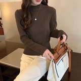 ニットトップス プチハイネック 無地 | Miniministore | 詳細画像10 