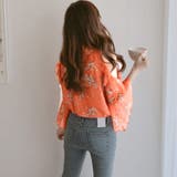 花柄ブラウスプチハイネックオフショルダー | Miniministore | 詳細画像15