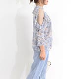 花柄ブラウスプチハイネックオフショルダー | Miniministore | 詳細画像18