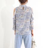 花柄ブラウスプチハイネックオフショルダー | Miniministore | 詳細画像19