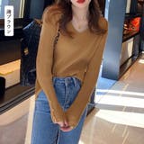 リブニットトップス レディースニットソー | Miniministore | 詳細画像10 