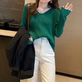 リブニットトップス レディースニットソー | Miniministore | 詳細画像12 