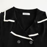 ブラウス レディース長袖ニットドッキング | Miniministore | 詳細画像24