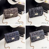 チェーンショルダーバッグ ツイード風上品 | Miniministore | 詳細画像2