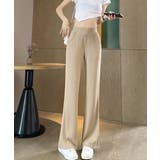 ベージュ | セミフレアパンツレディース ロングパンツ | Miniministore