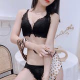 ブラック | ブラショーツセットセクシー魅せる谷間 | Miniministore