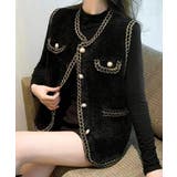 ブラック | モヘア風ニットベストレディース韓国風秋服 | SUNSHINE CLOSET