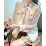 オフホワイト | モヘア風ニットベストレディース韓国風秋服 | SUNSHINE CLOSET