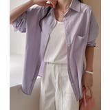 ラベンダー | シャツレディースオーバーサイズ長袖シャツ | Miniministore