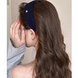 ネイビー | ワイドカチューシャ シンプル 大人可愛い | Miniministore