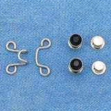 黒クリスタル | ウエスト調整アジャスター セット 韓国風 | Miniministore