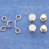 シルバー | ウエスト調整アジャスター セット 韓国風 | Miniministore