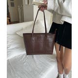 ZIP付きPUトートバッグ 大容量かばん | Miniministore | 詳細画像10