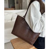 ZIP付きPUトートバッグ 大容量かばん | Miniministore | 詳細画像9