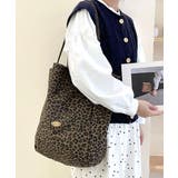 レオパードトートバッグ 大容量バッグ軽い | Miniministore | 詳細画像25