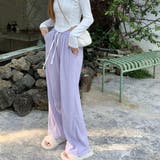 セミワイドパンツハイウエストロングパンツ | Miniministore | 詳細画像7 