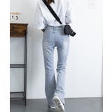 セミフレアデニムパンツ 美脚デニムパンツ | Miniministore | 詳細画像37 