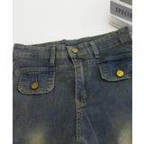 レトロ セミフレアデニムパンツレディース | Miniministore | 詳細画像27 