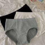リブ素材 ブラショーツ 2点セット 黒 | Miniministore | 詳細画像14