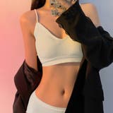 リブ素材 ブラショーツ 2点セット 黒 | Miniministore | 詳細画像8