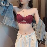 花柄刺しゅう レース ランジェリーセット | Miniministore | 詳細画像15