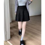 プリーツミニスカートニットスカート 秋冬 | Miniministore | 詳細画像5 