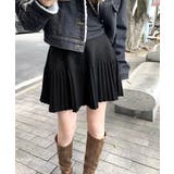プリーツミニスカートニットスカート 秋冬 | Miniministore | 詳細画像7 