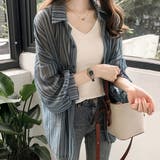 春夏シフォンシアーシャツ 羽織り 薄手 オフィスカジュアル | Miniministore | 詳細画像6