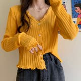 ウェーブニットカーディガン レディース | Miniministore | 詳細画像13 