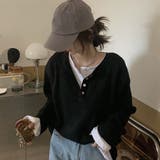 レイヤード風スウェット おしゃれ 無地 | Miniministore | 詳細画像10
