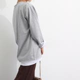 レイヤード風スウェット おしゃれ 無地 | Miniministore | 詳細画像13