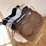 リブキャミソールパッド付き レディース | Miniministore | 詳細画像2 
