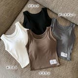 カップ付き リブタンクトップ レディース | Miniministore | 詳細画像2