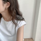 フレンチスリーブ無地シャツ大人カジュアル | Miniministore | 詳細画像6